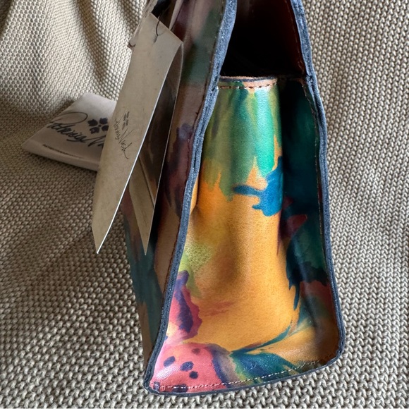 PATRICIA NASH SATCHEL HANDBAG WATER BUTTERFLY COLOR - Picture 4 of 9